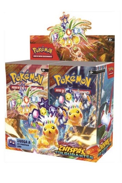 Pokémon - TCG Sobre Escarlata & Purpura: Chispas Fulgurantes
