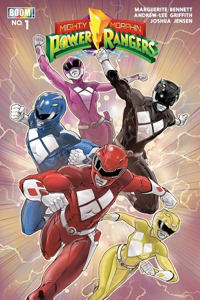 Mighty Morphin Power Rangers (Inglés) 01 Andrew Griffith Variant Cover B