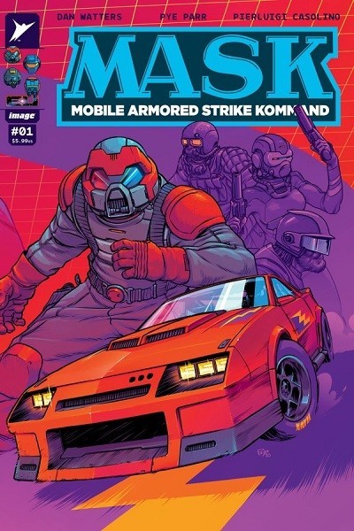 M.A.S.K. (Inglés) 01 Wraparound Cover