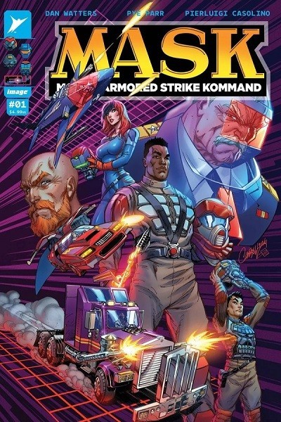 M.A.S.K. (Inglés) 01 J. Scott Campbell Variant Cover B