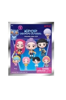 K-Pop Demon Hunters - Llavero Bag Clip 3D Foam - 1 Sobre Sorpresa