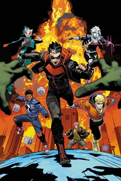 Teen Titans (Inglés) 01 Dan Mora Variant Cover