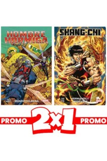 Marvel 2x1 Hombre Hormiga: Mundo Colmena + Shang-Chi 01