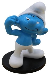 Figura Pitufos - Fortachón