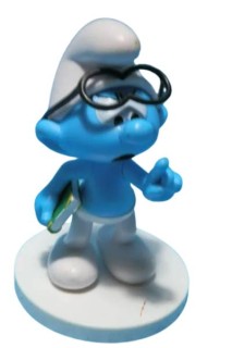 Figura Pitufos - Inteligente