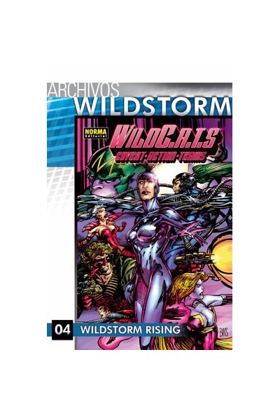 Archivos Wildstorm Wildc.A.T.S 04 Wildstorm Rising