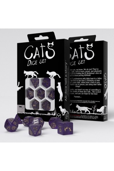 Dados - Cats Dice Set