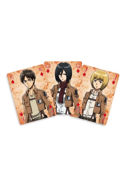 Attack On Titan - Baraja De Cartas