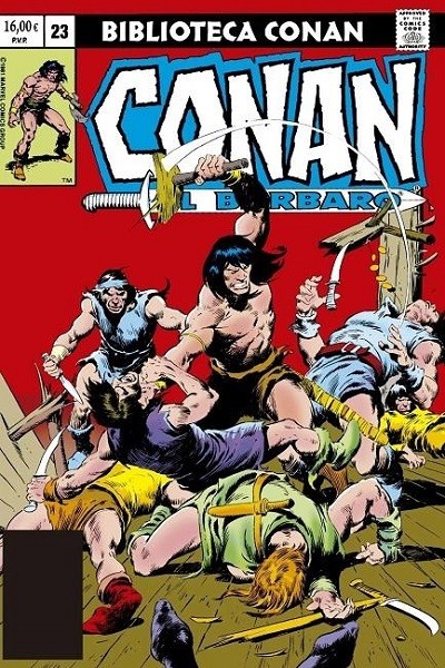Biblioteca Conan TPB · Conan El Barbaro 23
