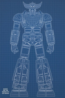 UFO Robot Grandizer (Ingles) 01 Blueprint Variant Cover