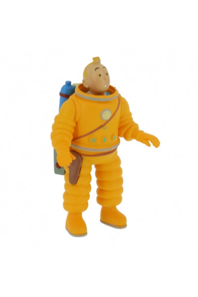 TINTIN COSMONAUTA PVC LLAVERO 7CM