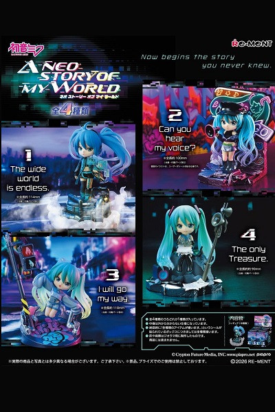 Hatsune Miku - Minifiguras Neo Story Blind Box