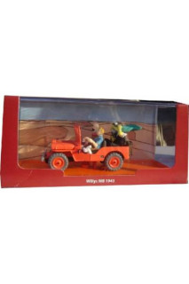 Coche Tintin Willys Mb 1943