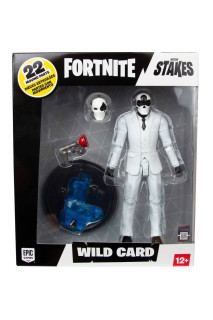 FORTNITE ACTION-FIGURE WILD CARD (NEGRO)