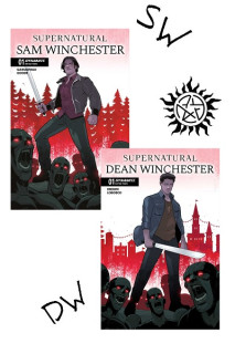 Supernatural · Dean Winchester (Inglés) 01 + Sam Winchester (Inglés) 01 Connecting Variant Cover Set