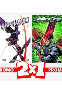 Marvel 2x1 Ojo De Halcón: Caída Libre + Caballero Negro: La Maldición De La Espada De Ébano