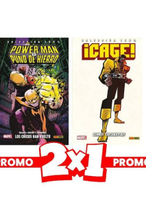 Marvel 2x1 ¡Cage! De Genndy Tartakovsky + Power Man Y Puño De Hierro 01