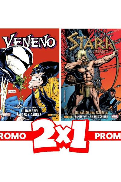 Marvel 2x1 Veneno: El Hambre / Fauces Y Garras + Starr El Asesino
