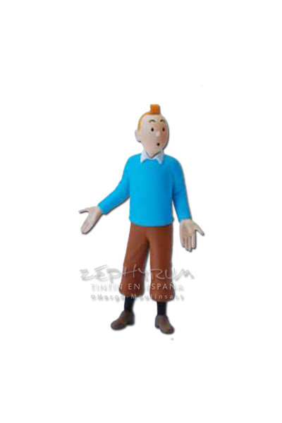 TINTIN LLAVERO MANOS ABIERTAS 8.5 CM