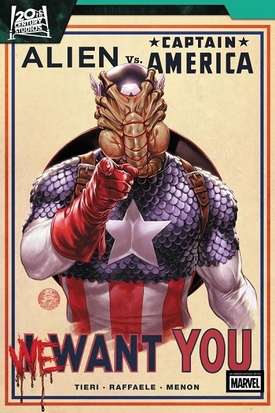 Alien VS. Captain America (Inglés) TP