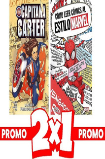 Pack Capitana Carter · La Mujer Fuera Del Tiempo + Cómo Leer Cómics Al Estilo Marvel
