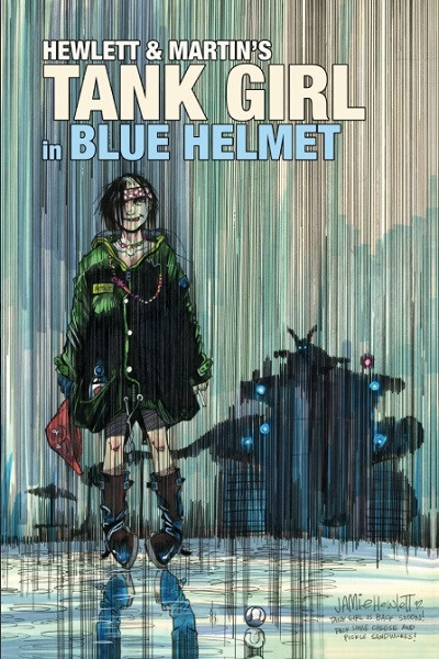 Tank Girl In Blue Helmet (Inglés) 01