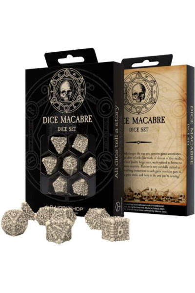 Dados - Dice Macabre Dice Set