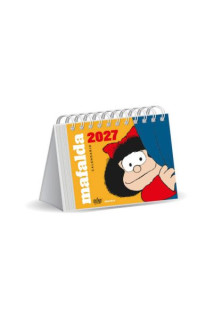 Calendario 2027 Mafalda Escritorio Amarillo