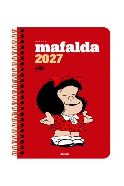 Agenda 2027 Mafalda Anillada Rojo