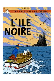 TINTIN FRANCES. L'ILLE NOIRE