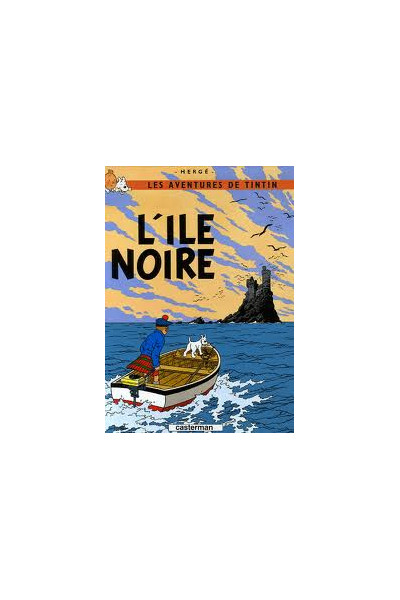 TINTIN FRANCES. L'ILLE NOIRE