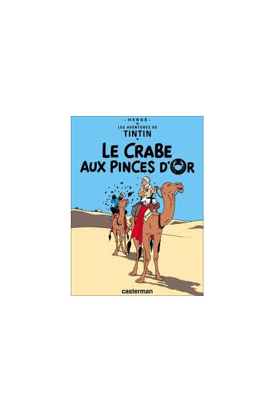 TINTIN FRANCES. LE CRABE AUX PINCES D'OR