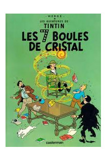 TINTIN FRANCES. LES 7 BOULES DE CRISTAL