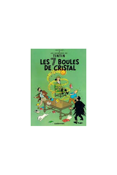 TINTIN FRANCES. LES 7 BOULES DE CRISTAL