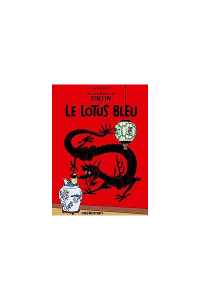 TINTIN FRANCES. LE LOTUS BLEU