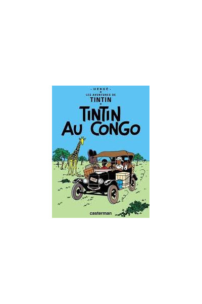 TINTIN FRANCES. AU CONGO