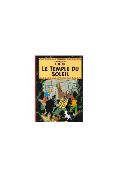 TINTIN FRANCES. LE TEMPLE DU SOLEIL