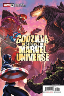 Godzilla Destroys the Marvel Universe (Inglés) 05