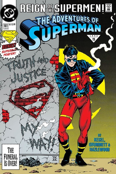 Superman (Inglés) 501 Facsimile Edition Foil Variant Cover