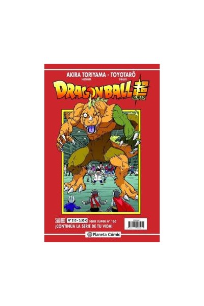 DRAGON BALL SUPER 102 SERIE ROJA Nº 313
