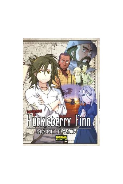 Las Aventuras De Huckleberry Finn (Clásicos Manga)