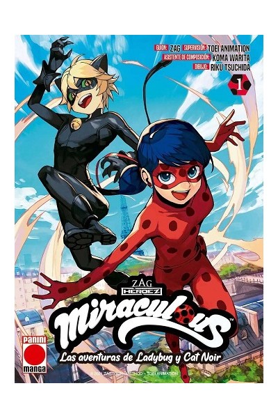 MIRACULOUS LAS AVENTURAS DE LAIDYBUG Y CAT NOIR 01