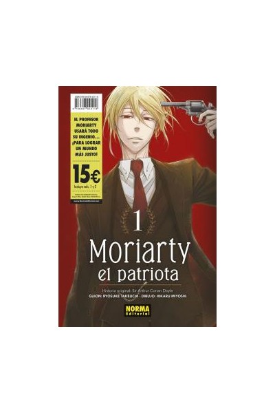 Pack Iniciacion Moriarty El Patriota 01+02