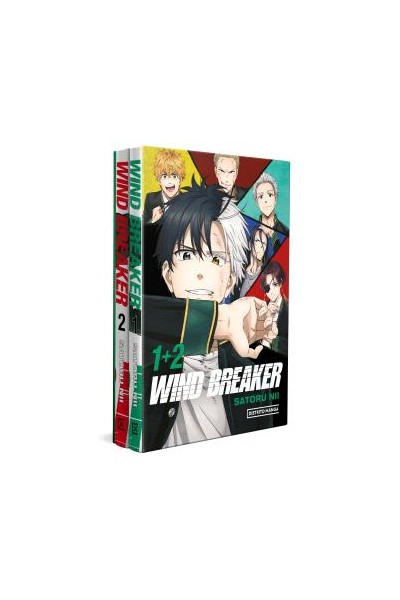 Pack Wind Breaker 1 + Wind Breaker 2 (Edición Especial Anime)
