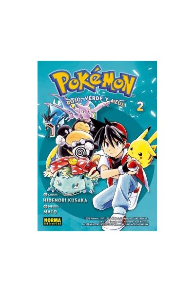 Pokémon 02 · Rojo, Verde Y Azul 02