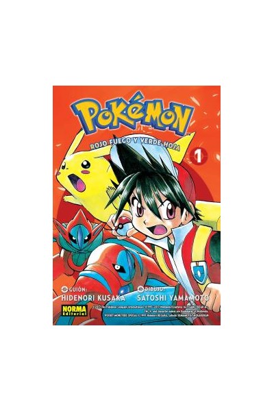 Pokémon 13 · Rojo Fuego Y Verde Hoja 01
