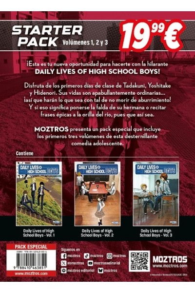 Starter Pack Daily Lives Of High-School Boys